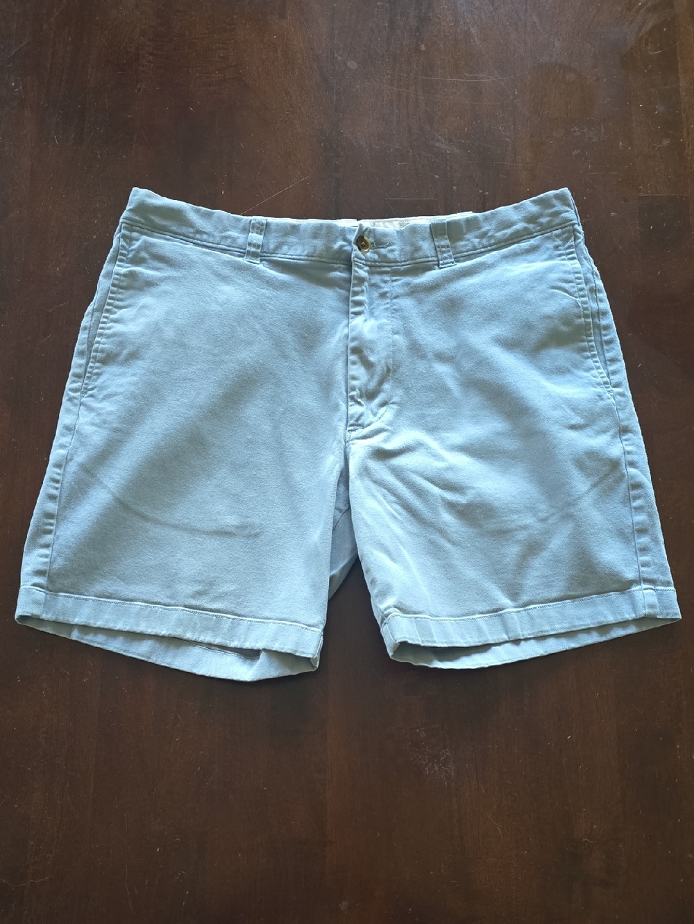 J. Crew Mercantile Flex Casual Light Blue Men's Chino Shorts